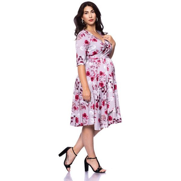 Milchshake AVA wendbares Wickelkleid aus Bambus-Viskose Jersey