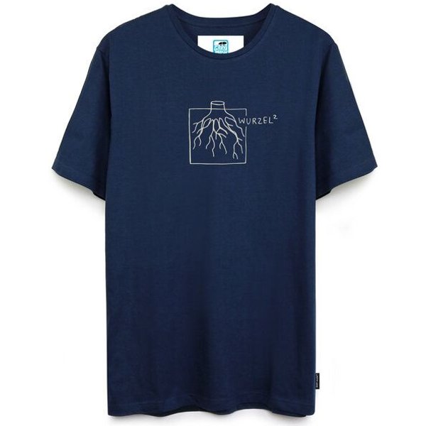 GARY MASH Shirt Quadratwurzel groß aus Biobaumwolle
