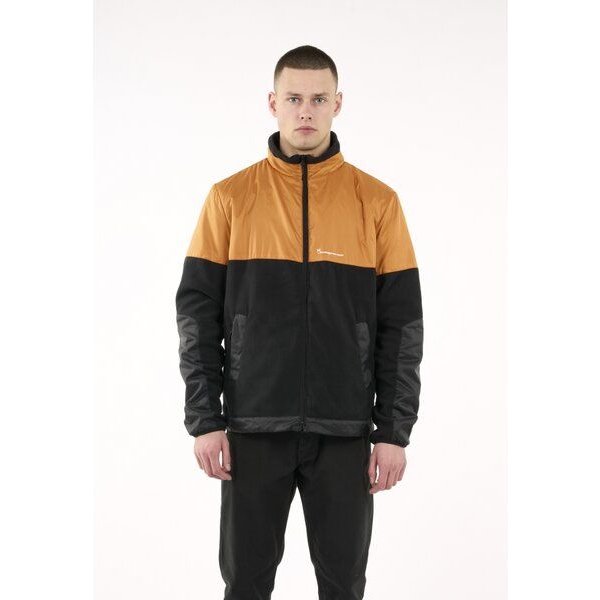 KnowledgeCotton Apparel Fleecejacke POLAR OVERSIZE mit recyceltem Material
