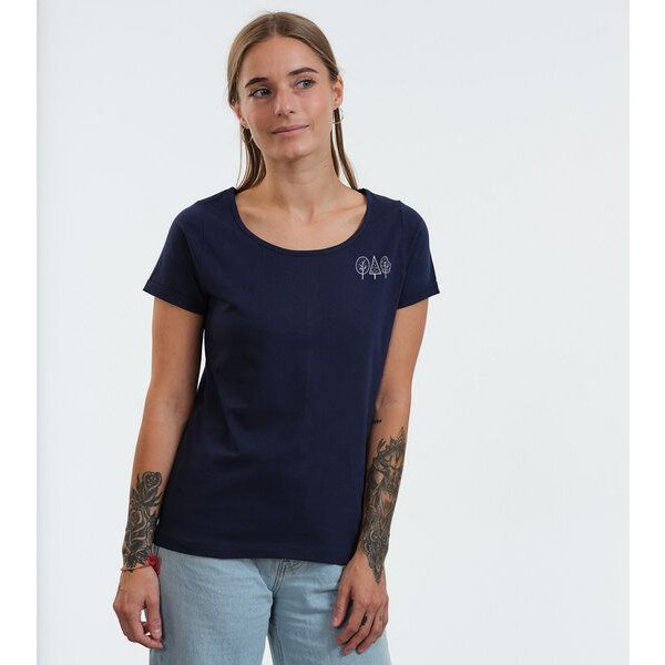 GARY MASH Shirt Taylor Bäume aus Biobaumwolle
