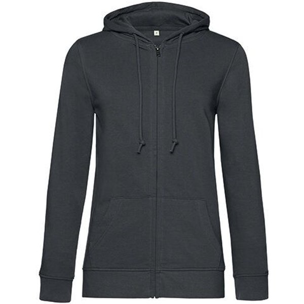B&C Collection Damen Zipped Hoodie Sweatjacke B&C Inspire Ladys only