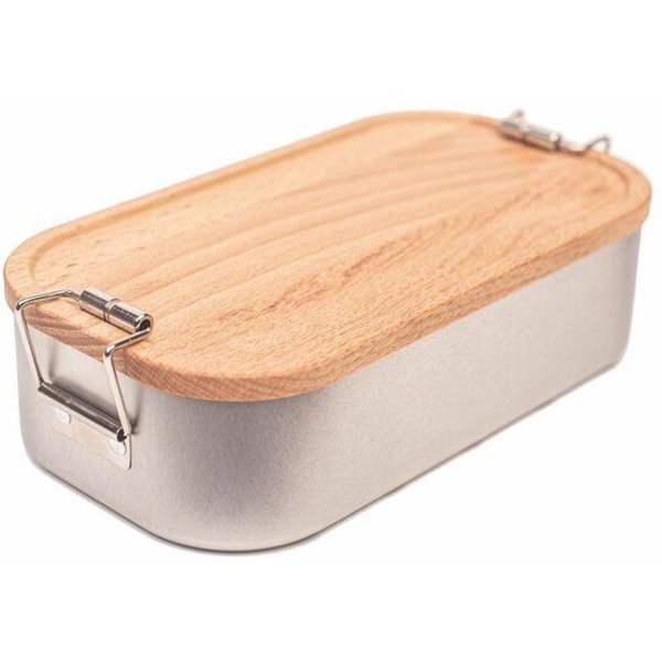 Cameleon Pack Lunchbox mit Deckel aus heimischem Buchen Holz