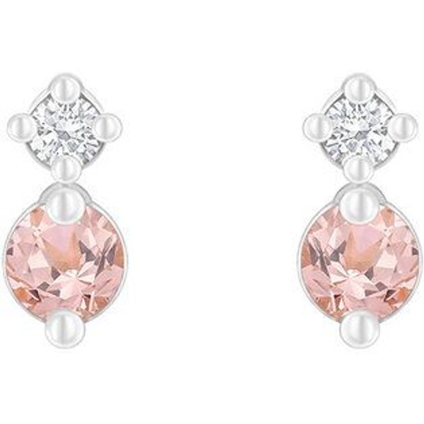 Eppi Minimalistische Ohrringe mit Morganiten und Diamanten Durante
