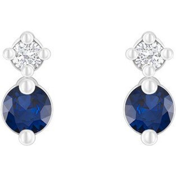 Eppi Minimalistische Ohrringe mit Saphiren und Diamanten Durante