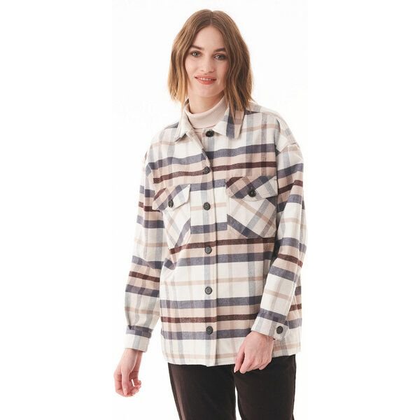 ORGANICATION Flanell Overshirt aus Bio-Baumwolle