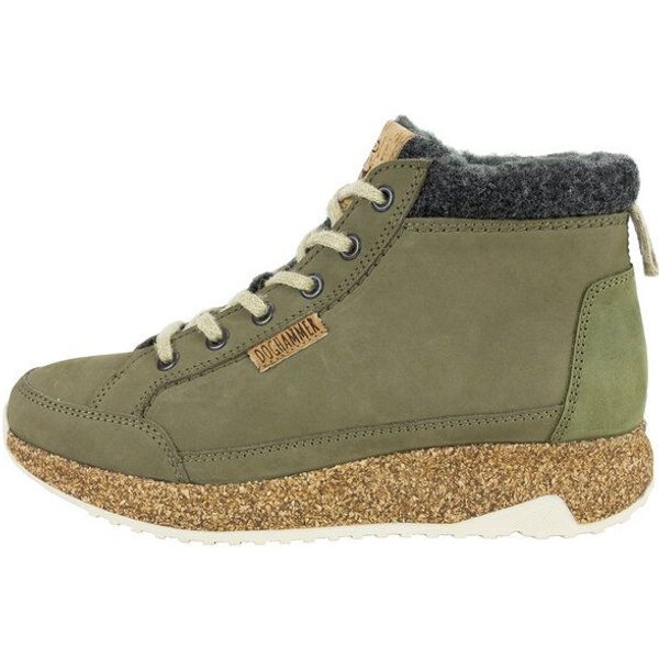 Doghammer gefütterter Winterstiefel für Damen aus Leder und Kork - Arctic Lether Adventurer