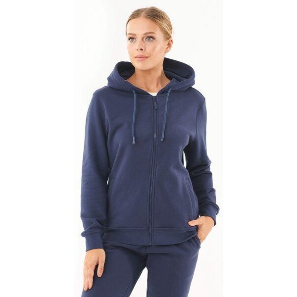 ORGANICATION Soft Touch Zip-Hoodie aus Bio-Baumwolle