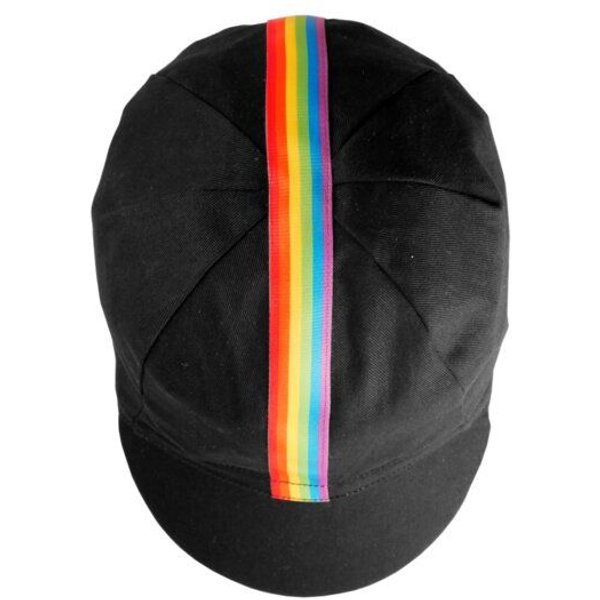 roots of compassion Fahrradkappe - Regenbogen - Pride, Rad, Fahrrad, Rennrad, Mütze