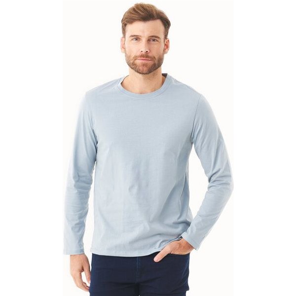 ORGANICATION Langarmshirt aus Bio-Baumwolle