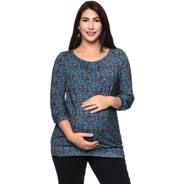 Milchshake AMELIE Umstands-& Stillbluse (Print)