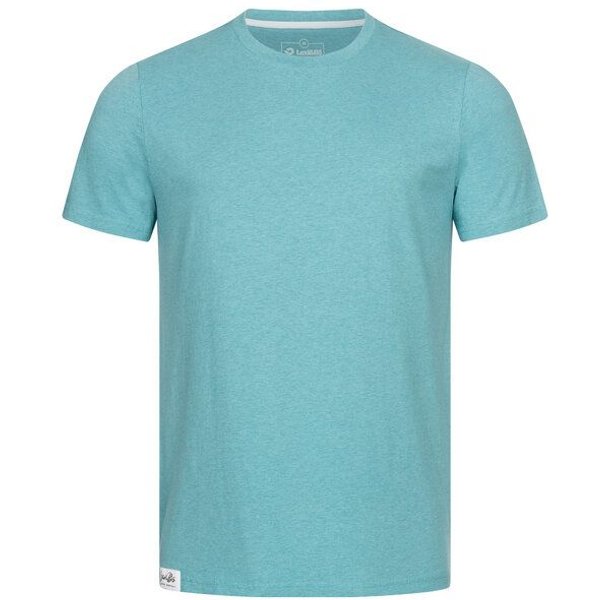 Lexi&Bö Herren Basic T-Shirt Melange aus 100 % Bio-Baumwolle