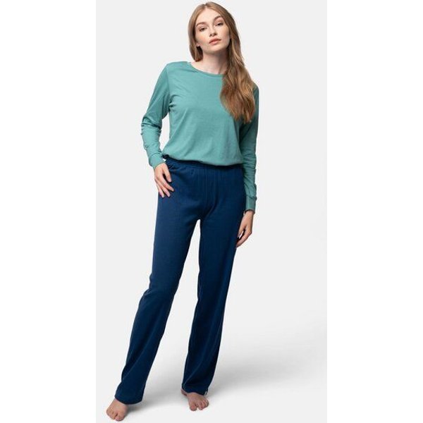 greenjama Damen Hose aus Derby-Rib, GOTS-zertifiziert