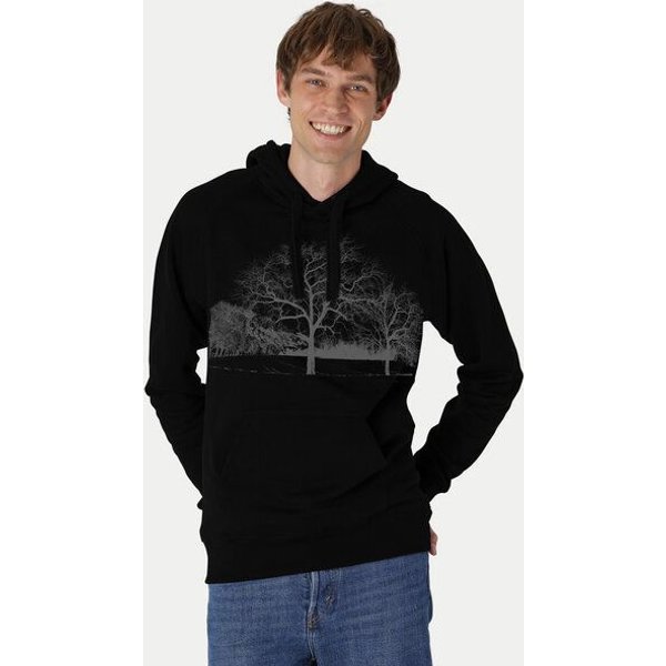 Peaces.bio - handbedruckte Biomode Herren Kapuzenpulli Landscape