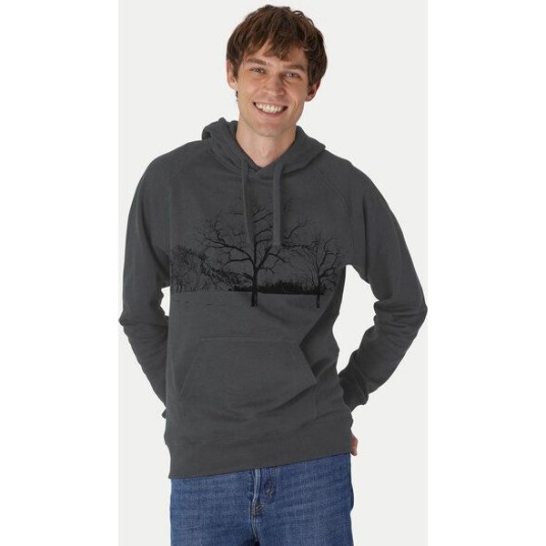 Peaces.bio - handbedruckte Biomode Herren Kapuzenpulli Landscape