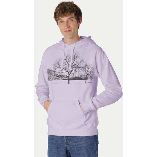 Peaces.bio - handbedruckte Biomode Herren Kapuzenpulli Landscape