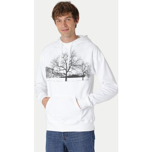 Peaces.bio - handbedruckte Biomode Herren Kapuzenpulli Landscape