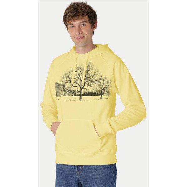 Peaces.bio - handbedruckte Biomode Herren Kapuzenpulli Landscape