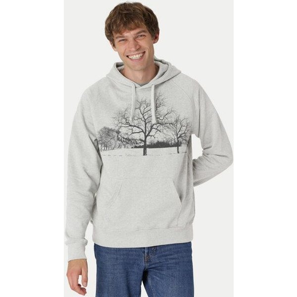 Peaces.bio - handbedruckte Biomode Herren Kapuzenpulli Landscape