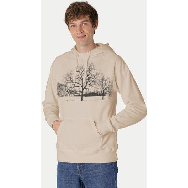 Peaces.bio - handbedruckte Biomode Herren Kapuzenpulli Landscape
