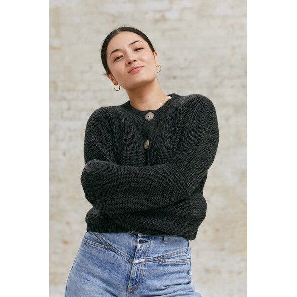 Jyoti - Fair Works Baby-Alpaka Strickcardigan Betana