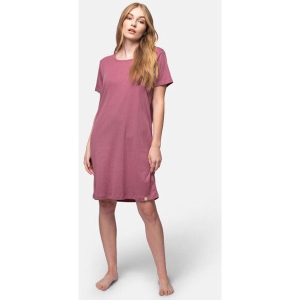 greenjama Damen Sleepshirt aus Derby-Rib, GOTS-zertifiziert