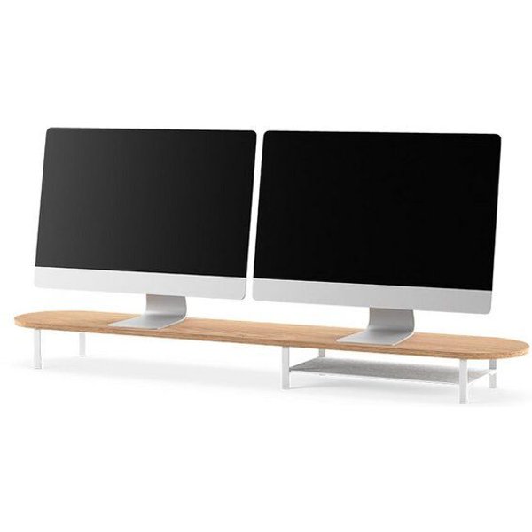 Woodcessories Monitorständer aus nachhaltigem Holz