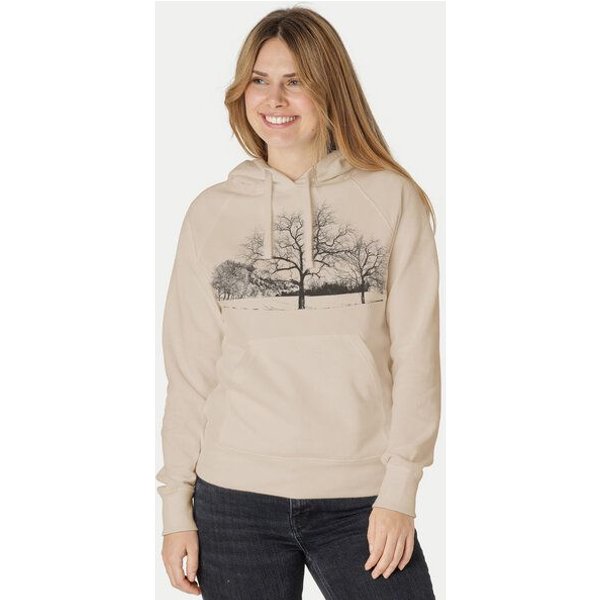 Peaces.bio - handbedruckte Biomode Damen Hoodie Landscape