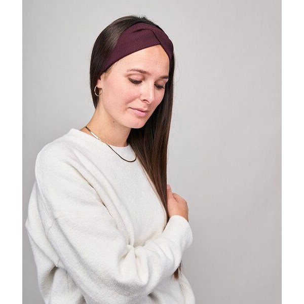 obumi Stirnband Rippe Knot aus Bio Baumwolle
