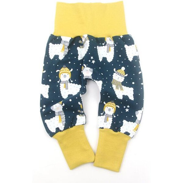 Sternchenwolke Bio Pumphose "Winter Lama"