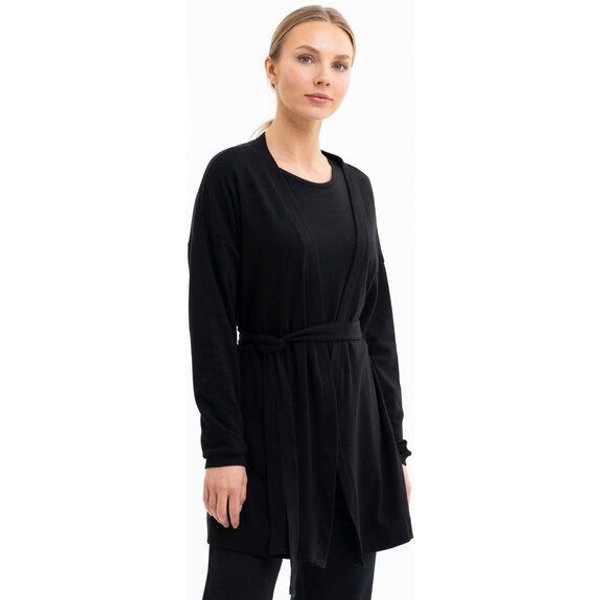 SHIPSHEIP BELTED CARDIGAN - Damen Cardigan aus Bio-Baumwoll Mix