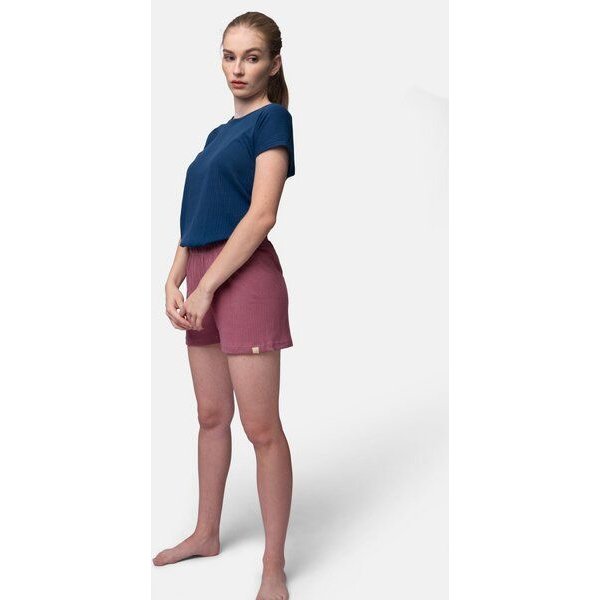 greenjama Damen Short aus Derby-Rib, GOTS-zertifiziert