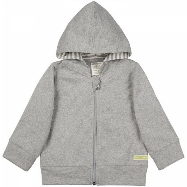 loud + proud Kapuzenjacke, GOTS-zertifiziert