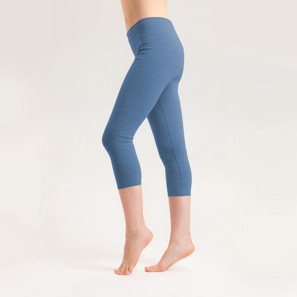 Frija Omina Bio Capri Leggings, 3/4 Leggings dunkel