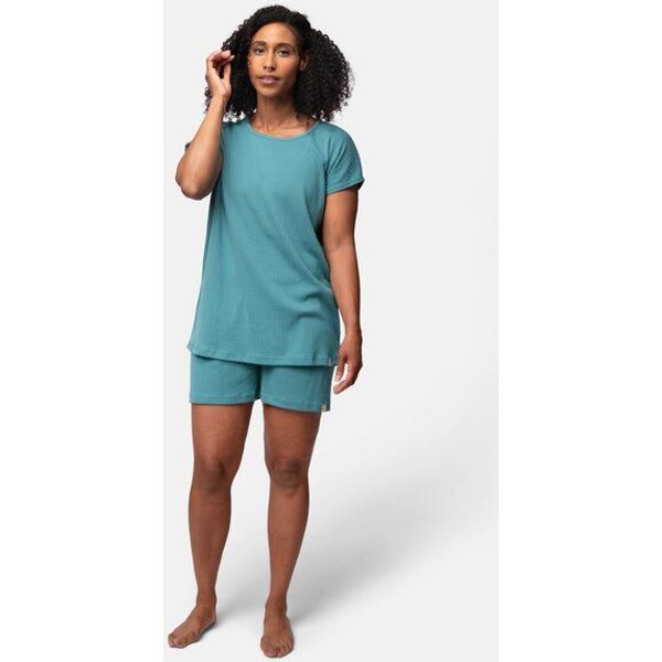 greenjama Damen T-Shirt aus Derby-Rib, GOTS-zertifiziert