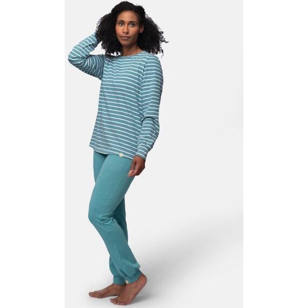 greenjama Damen Langarm-Shirt Ringel, GOTS-zertifiziert