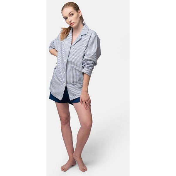 greenjama Damen Pyjama-Hemd, GOTS-zertifiziert