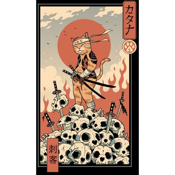 Photocircle Poster / Wandbild / Leinwand / Deko - Catana Assassin