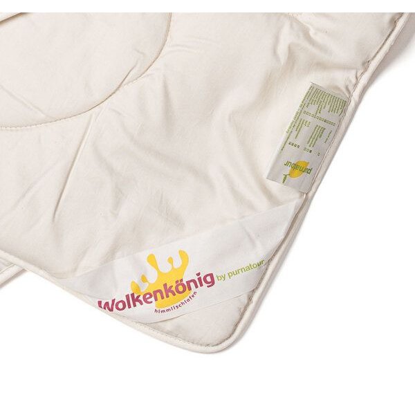 wolkenkönig by purnatour Wolkenkönig Tencel Lyocell Kinder Bettdecke Ganzjahr 100x135 cm