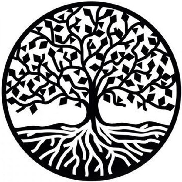 BeWooden Wanddekoration aus Holz - Lifetree