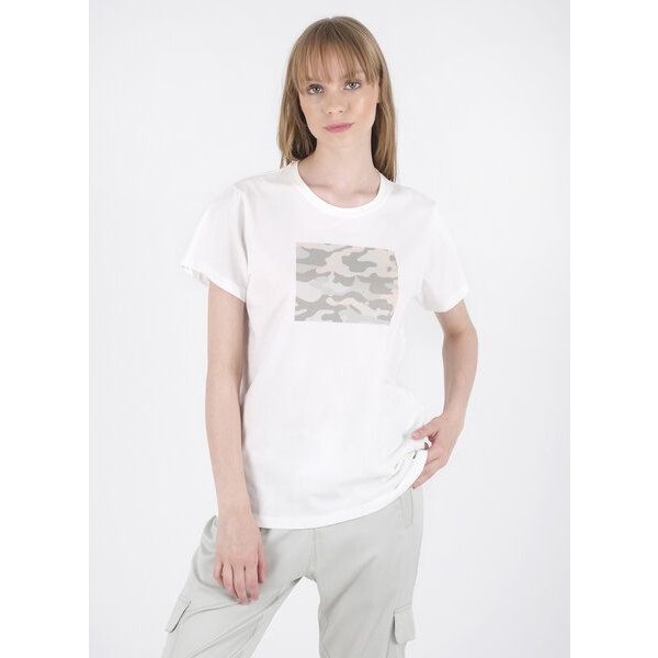 ORGANICATION T-Shirt aus Bio-Baumwolle mit Camo-Print