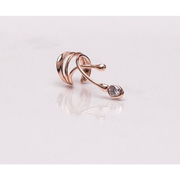Nella & Sina Earcuff | JOJO mit Kristall | Ohrringe ohne Piercing