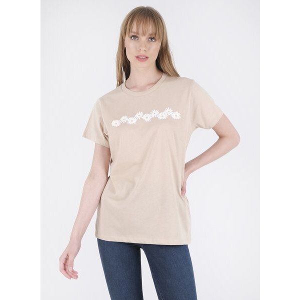 ORGANICATION T-Shirt aus Bio-Baumwolle mit Print