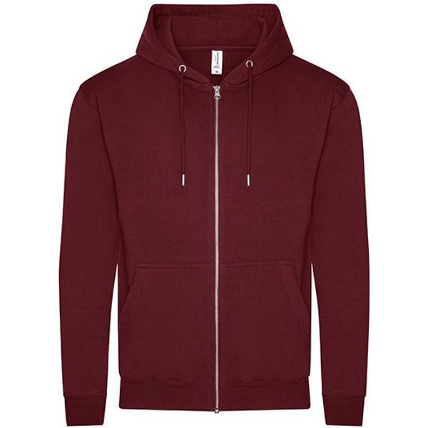 Just Hoods Herren Unisex College Hoodie Zoodie Hoody Sweatjacke Kapuzenjacke