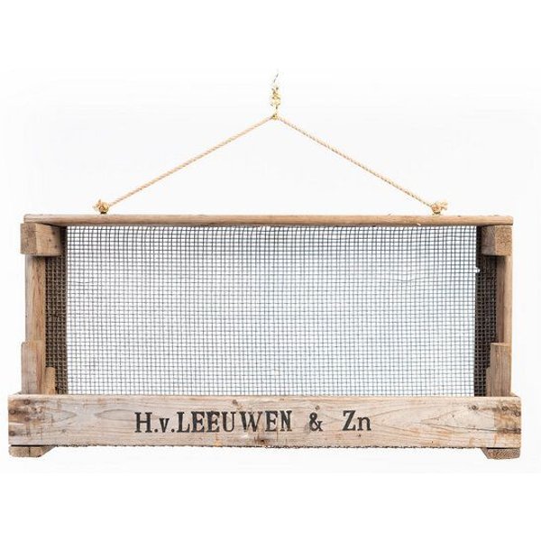 Die Stadtgärtner Upcycling Blumen- & Pflanzenregal I Gartenregal 75 x 18,5 x 35,5 cm