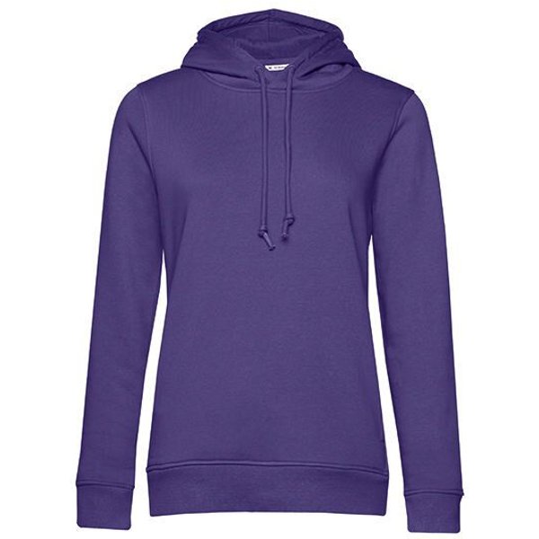 B&C Collection Bequemer Damen Hoodie Sweatshirt Kapuzenpullover in vielen verschiedenen Farben