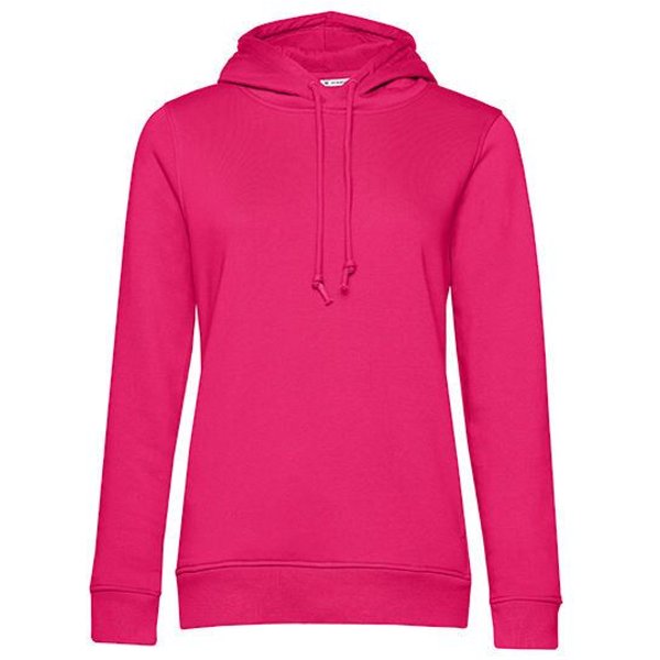 B&C Collection Bequemer Damen Hoodie Sweatshirt Kapuzenpullover in vielen verschiedenen Farben