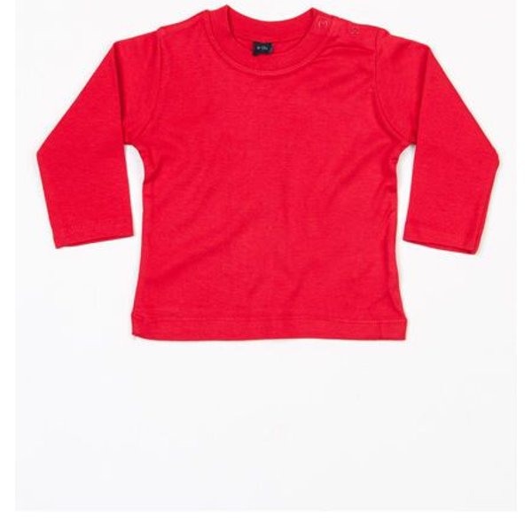 Babybugz Baby Langarm T-Shirt 3 - 24 Monate 200 g/m² Bio Baumwolle Vegan