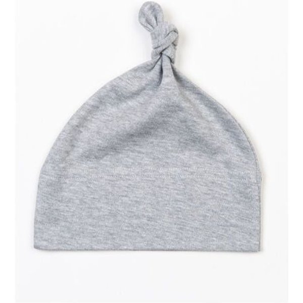 Babybugz Baby Mütze mit einem Knoten Vegan Bio Baumwolle
