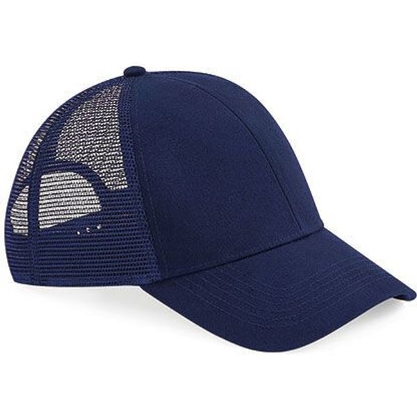 Beechfield Organic Cap mit Kunstoffverschluss aus Bio - Baumwolle