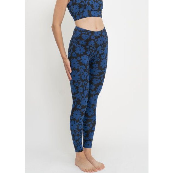 boochen Surf & Yoga Highwaist Leggings mit Moonflower Print